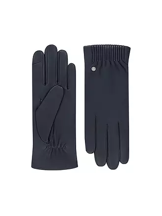 ROECKL | Gants en cuir | dunkelblau